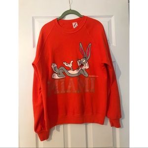 1994 Warner Bros Bugs Bunny Miami Sweatshirt (L)